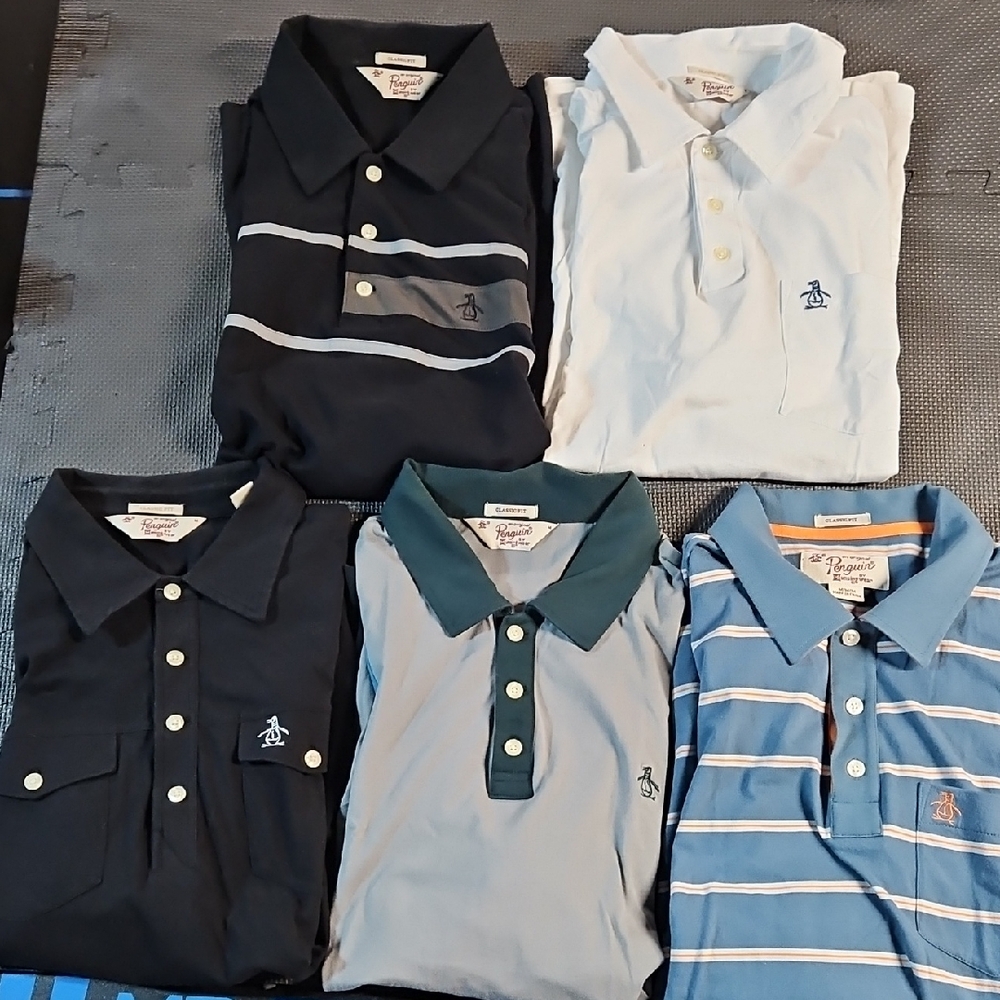 Penguin Polo Shirts Size M